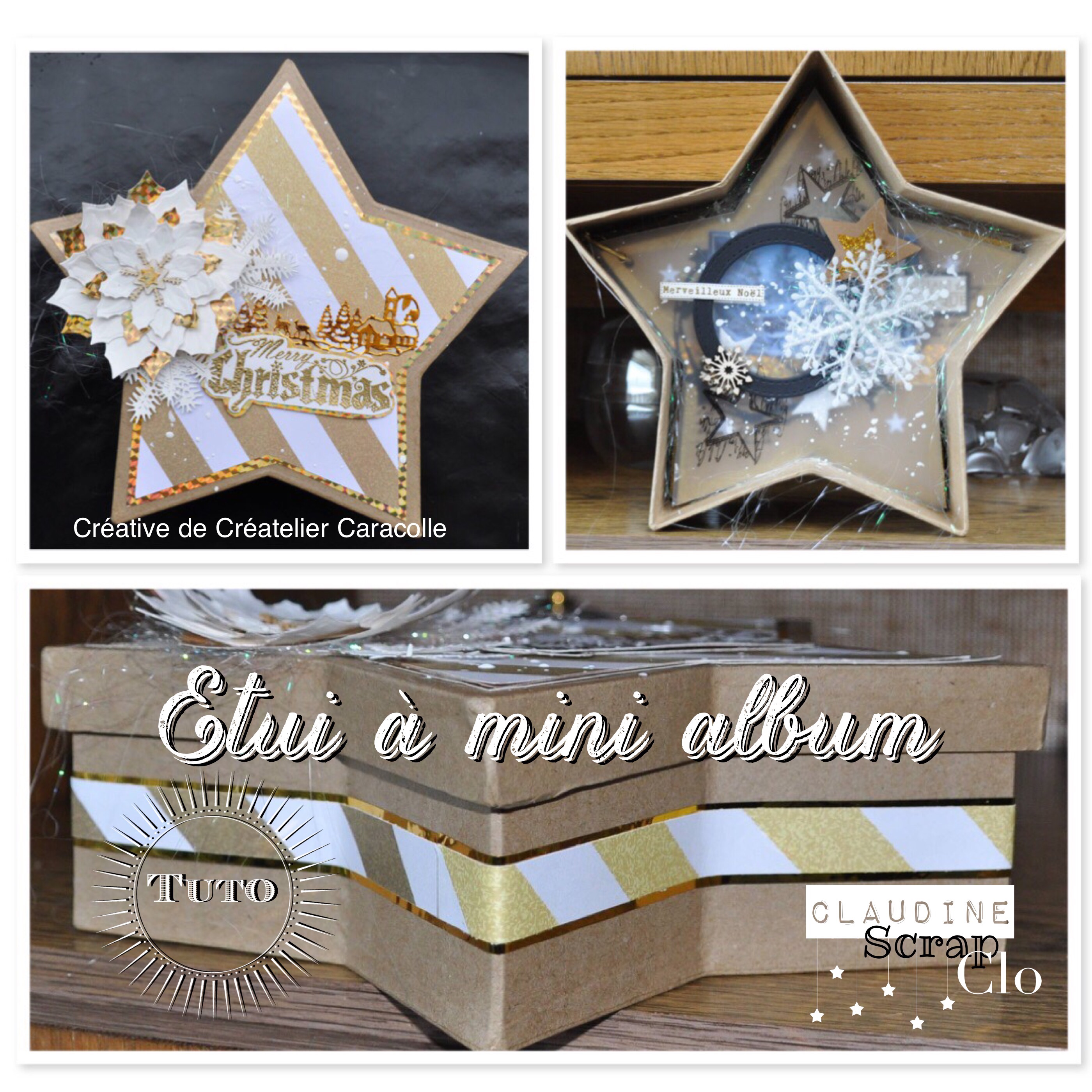 Tuto Mini Album JOYEUX NOEL