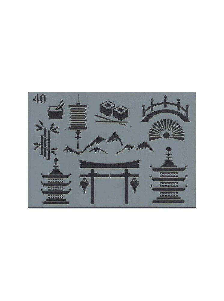 gabarit décors oriental - Easy scrap