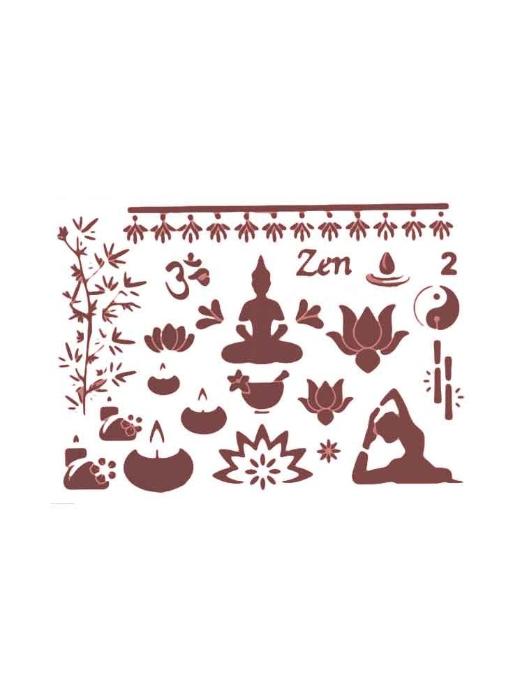 gabarit décors zen - Easy scrap