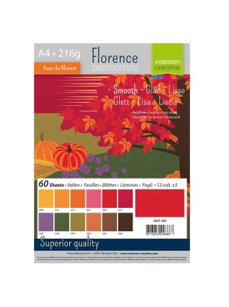 Autumn - Pack papiers Florence  lisses A4