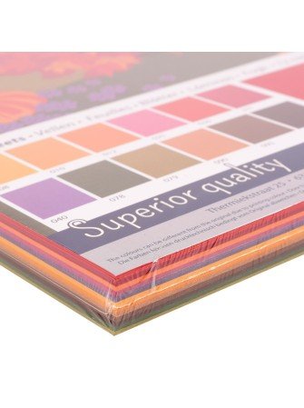 Autumn - Pack papiers Florence  lisses A4 - Vaessen Creative