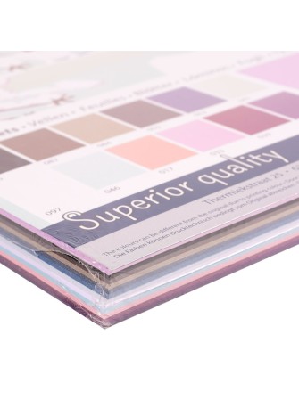 Winter - Pack papiers Florence  lisses A4 - Vaessen Creative