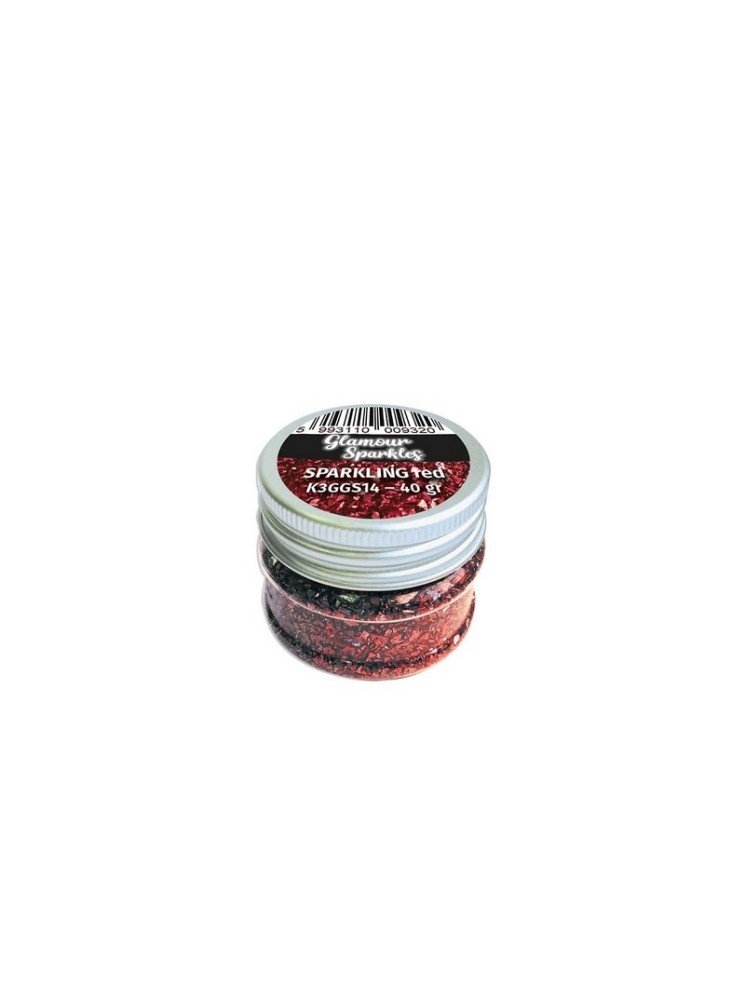 Glamour spakles rouge - Eclats colorés - stamperia