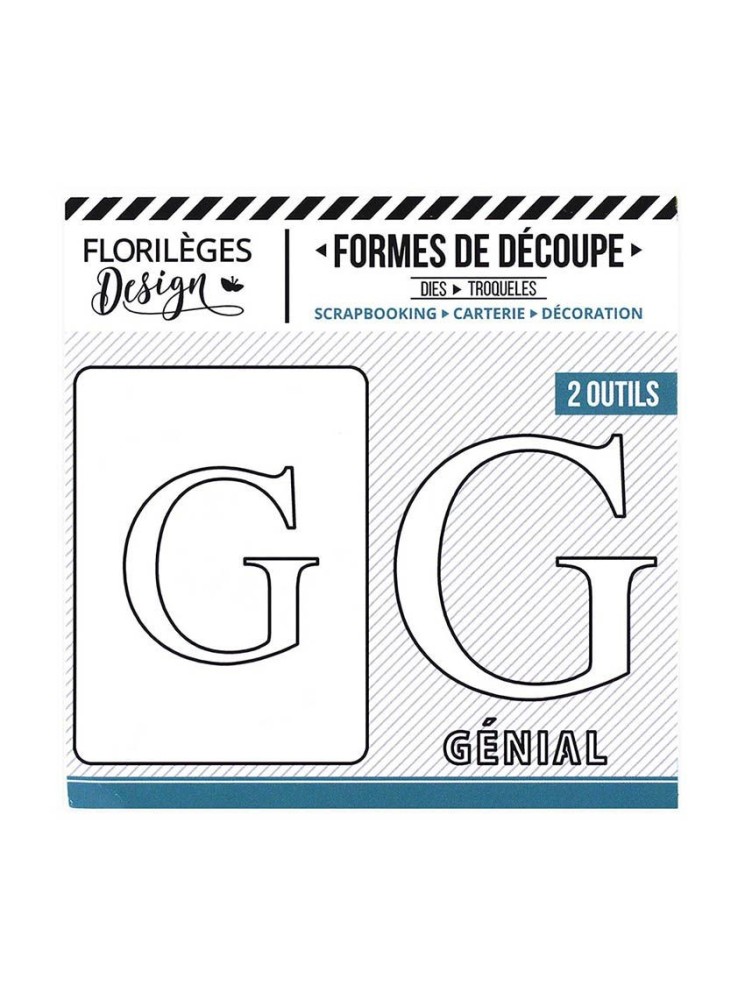 Lettre G - Collection "a la lettre"  - dies -  Florilèges