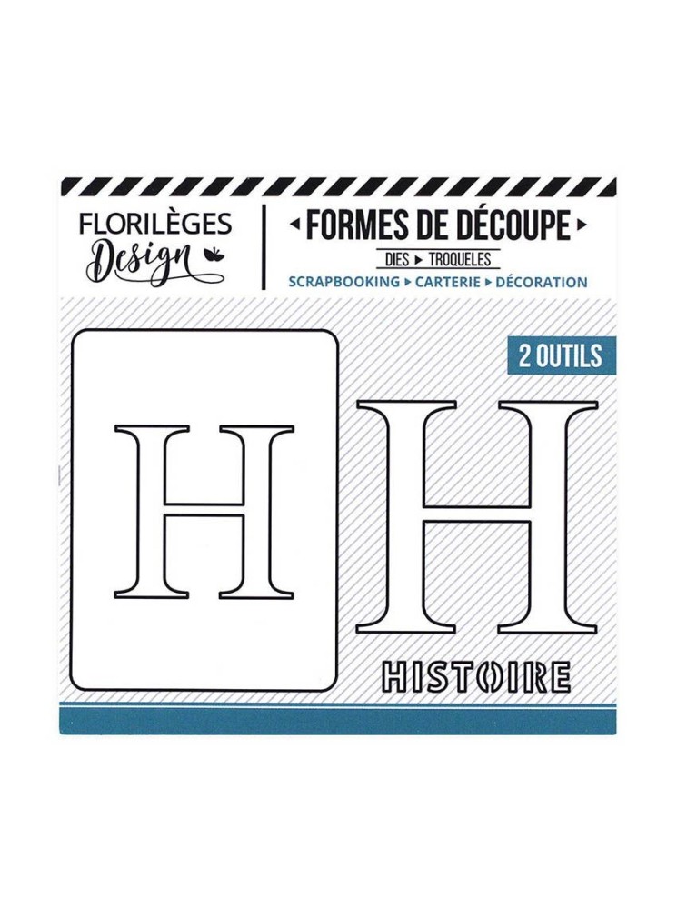 Lettre H - Collection "a la lettre"  - dies -  Florilèges