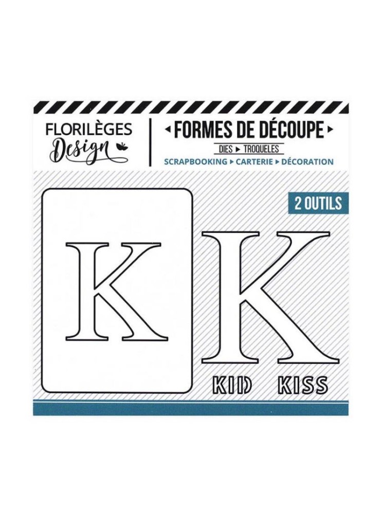 Lettre K - Collection "a la lettre"  - dies -  Florilèges