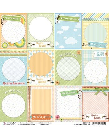 Feuille My first time - collection My first year de Ciao Bella