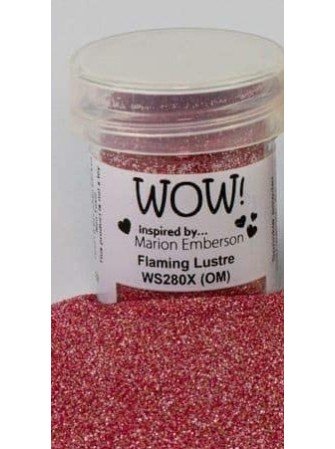 Flaming Lustre : poudre embossage wow