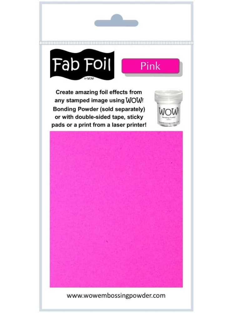 Fab foil - Pink - Wow