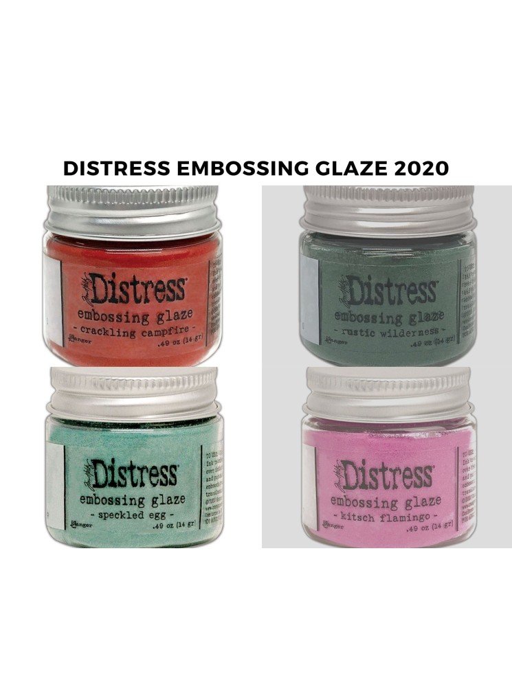 Embossing Glaze Distress couleurs 2020 - Ranger