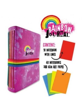Rainbow Journal - collection Marlene's World - Art by Marlene