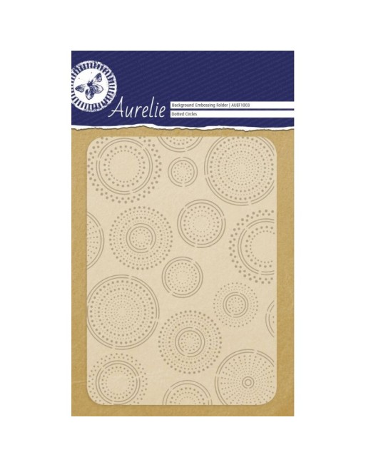 Plaque d'embossage - Dotted Circles - Aurélie