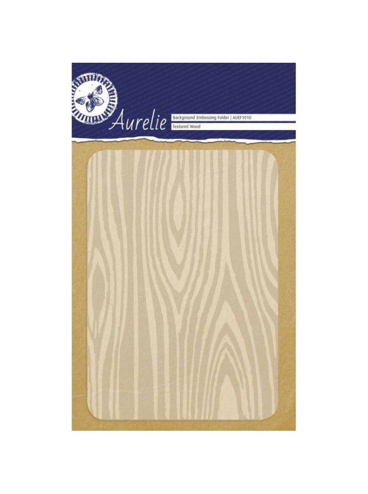 Plaque d'embossage - texture bois- Aurélie