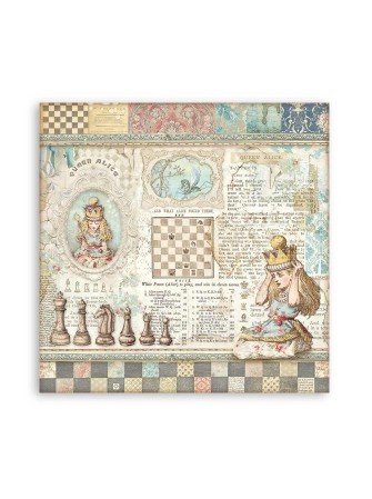 Feuille Queen - Collection Alice - Stamperia