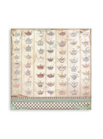 Feuille Tea cup - Collection Alice - Stamperia