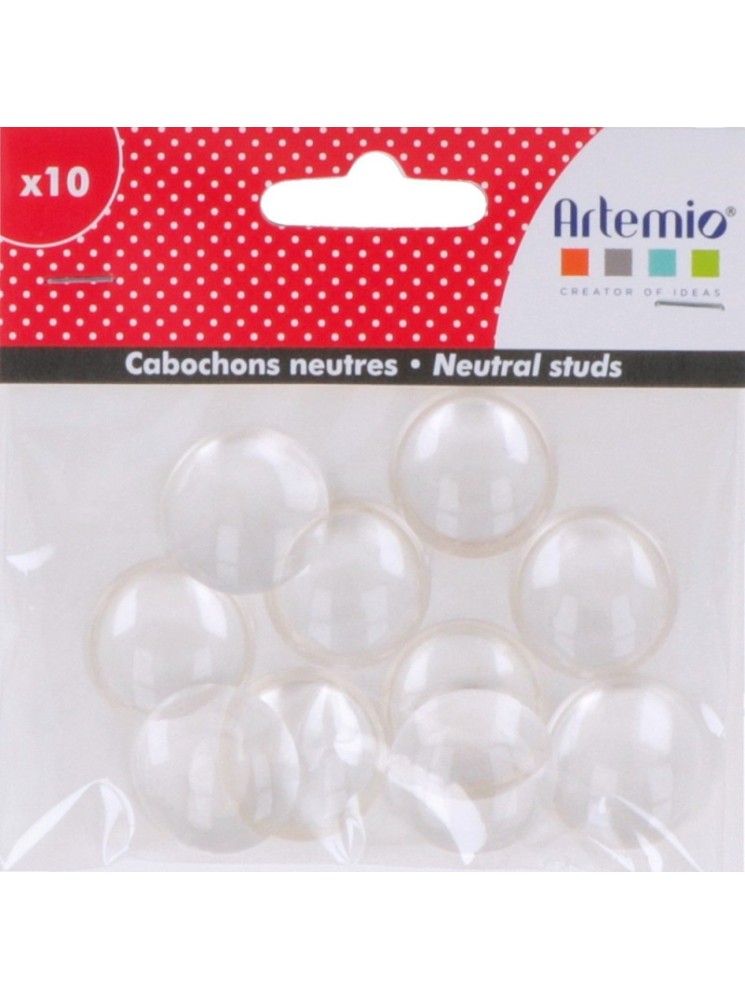 Cabochons transparents - bubbles - Artemio