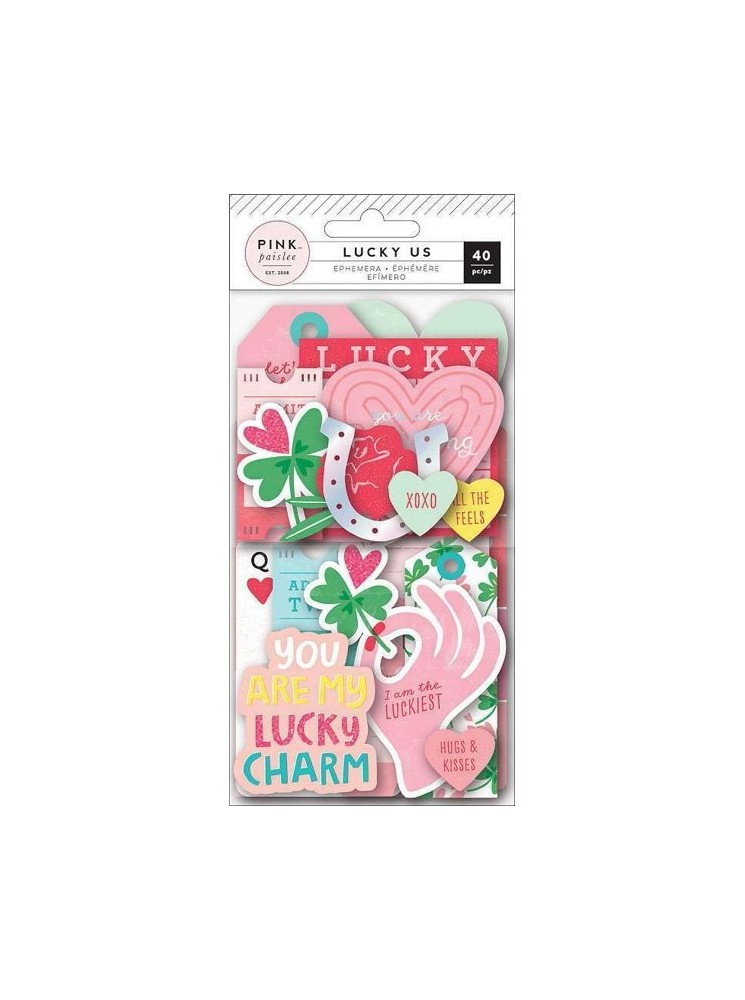Die cut - Collection Lucky Us de Pink Paislee - American Craft