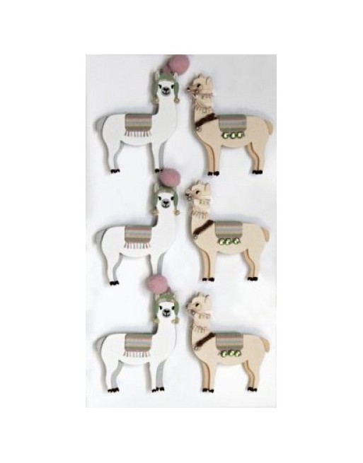 Stickers 3D- lamas - Artoz