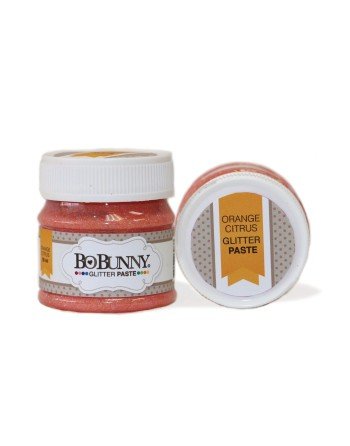 Glitter paste - Orange citrus - Bobunny