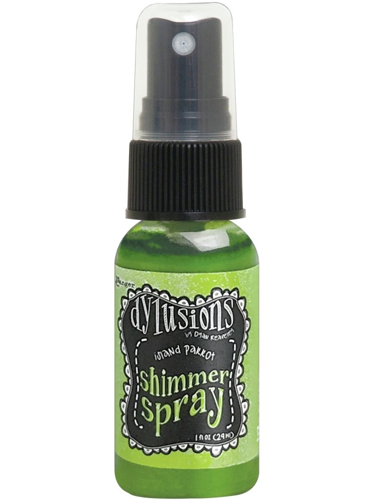 Shimmer Spray - Island Parrot - dylusions - Ranger