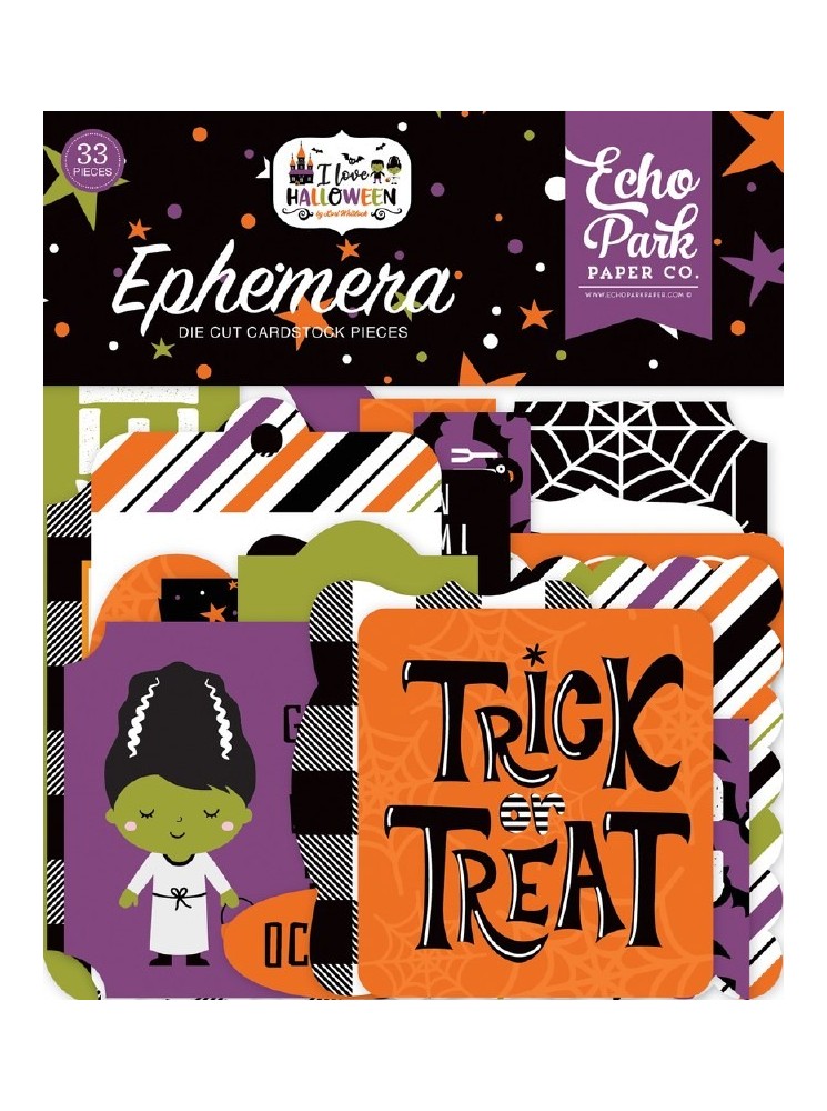 Ephemera - Collection "I love Halloween" - Echo Park