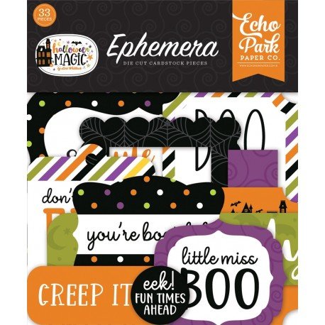 Ephemera - Collection "Halloween Magic" - Echo Park