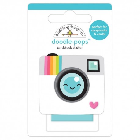 Oh snap - Doodle-pops - Stickers cardstock 3 D - Doodlebug Design Inc