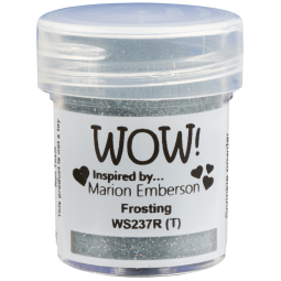 Frosting : poudre embossage wow