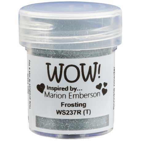 Frosting : poudre embossage wow