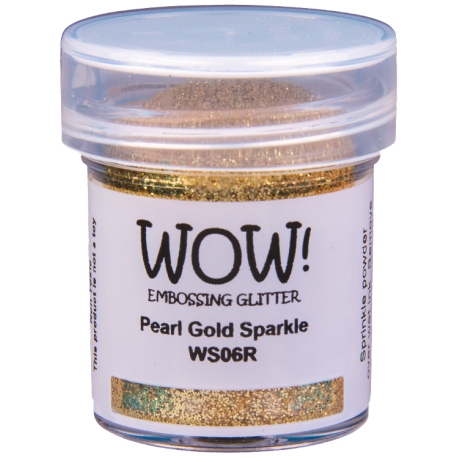 Pearl Gold Sparkle : poudre embossage wow