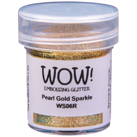 Pearl Gold Sparkle : poudre embossage wow Pearl Gold Sparkle : poudre embossage wow