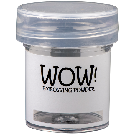 Pot de Wow vide : poudre embossage wow