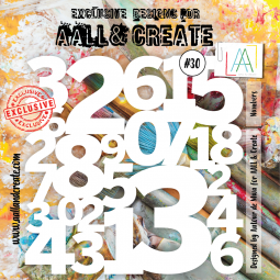 Mask N°30 - Numbers - Aall & create