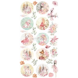 Pack de décors à découper  - Collection  "Princess Adventures"  - Craft O'Clock