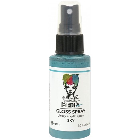Gloss spray  - dina Wakley media - Ranger