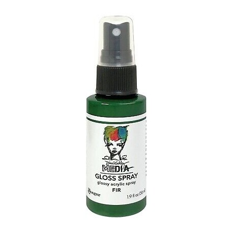 Gloss spray  - dina Wakley media - Ranger