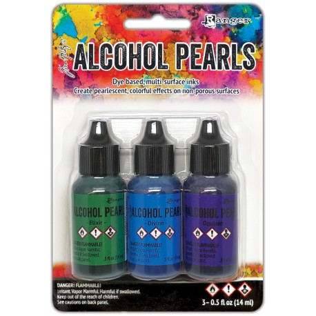 Set 3 Encres à Alcool pearl - kit 3 - Ranger