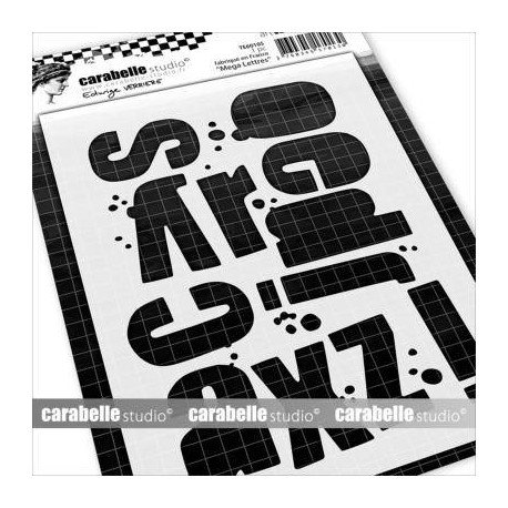 Mega lettres - Stencils - Carabelle