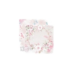 Pack papiers 15 x 15 cm - Collection "Rose in love"- 13 @rts