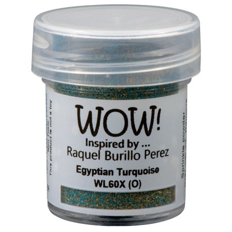 Egyptian Turquoise : poudre embossage wow