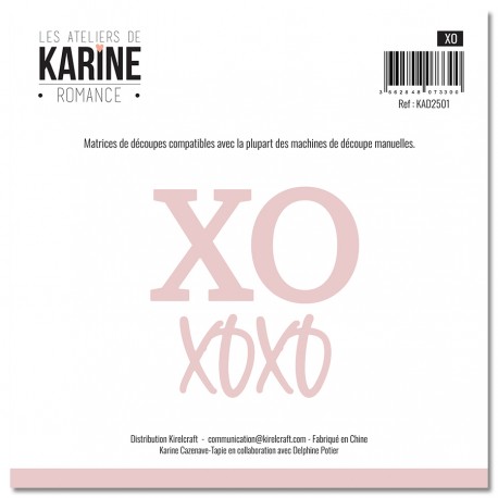 XO  - Dies - Collection "Romance" - Les Ateliers de Karine