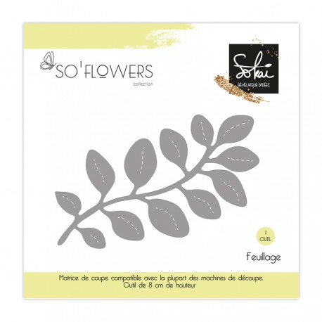 Feuillage - collection "so' Flowers" - dies - Sokaï
