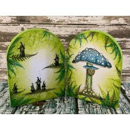 Woodland fern - Tampon clear - Lavinia