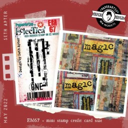 Tampon cling - 67 - Collection Eclectica - PaperArtsy