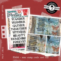 Tampon cling - 66 - Collection Eclectica - PaperArtsy
