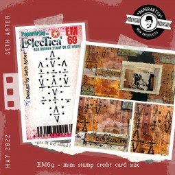 Tampon cling - 69 - Collection Eclectica - PaperArtsy