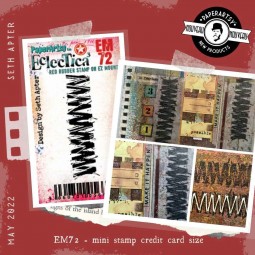 Tampon cling - 72 - Collection Eclectica - PaperArtsy