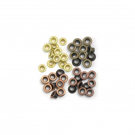 Oeillets -Eyelets - métal chaud - We r Memories Keepers