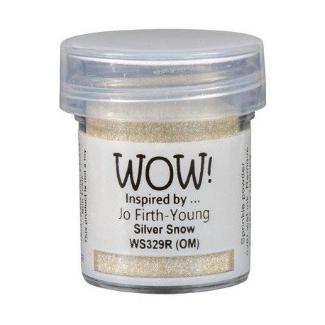 Silver Snow : poudre embossage wow
