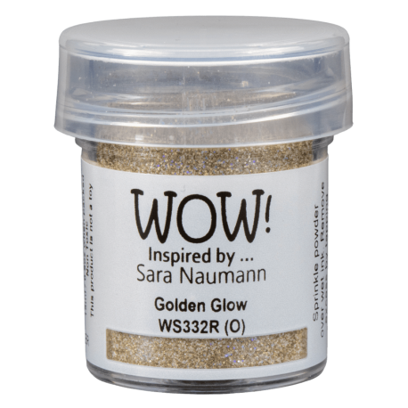 Golden Glow : poudre embossage wow